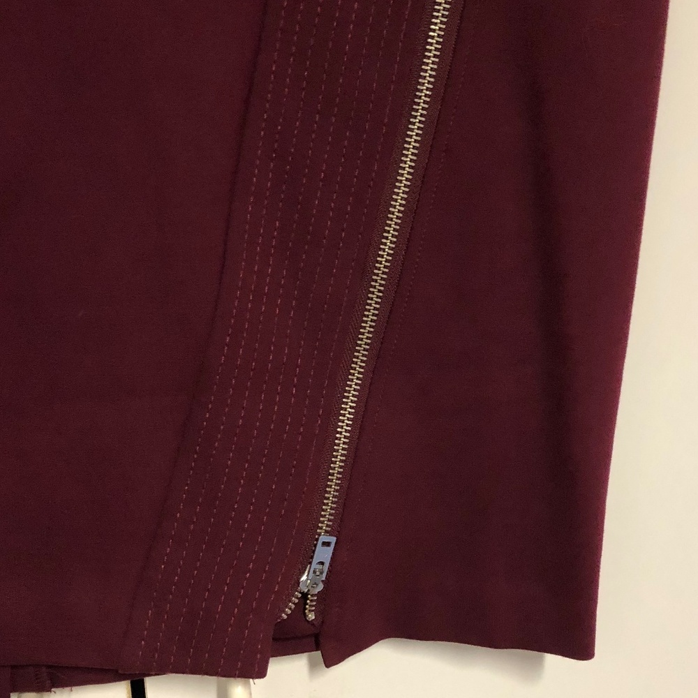 Moto chic SEJOUR skirt Zipper Ponte 14W quality - Picture 3 of 9